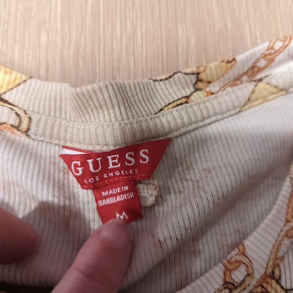 Chain Print Ruched Top - Picture 9 of 9